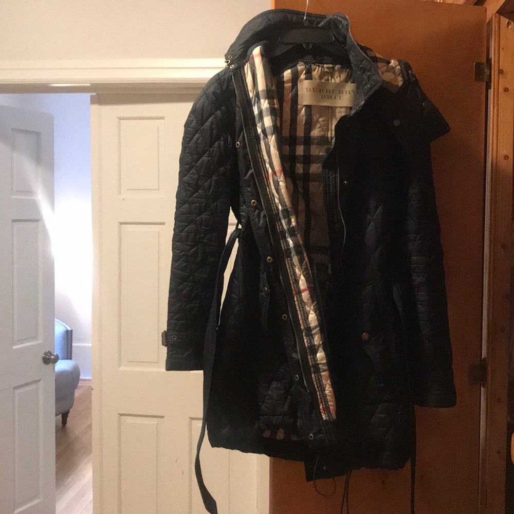 Burberry Finsbridge Quilted Jacket Size XL